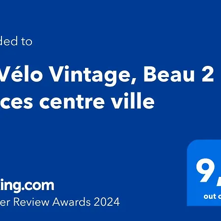 Le Velo Vintage, Beau 2 Pieces Centre